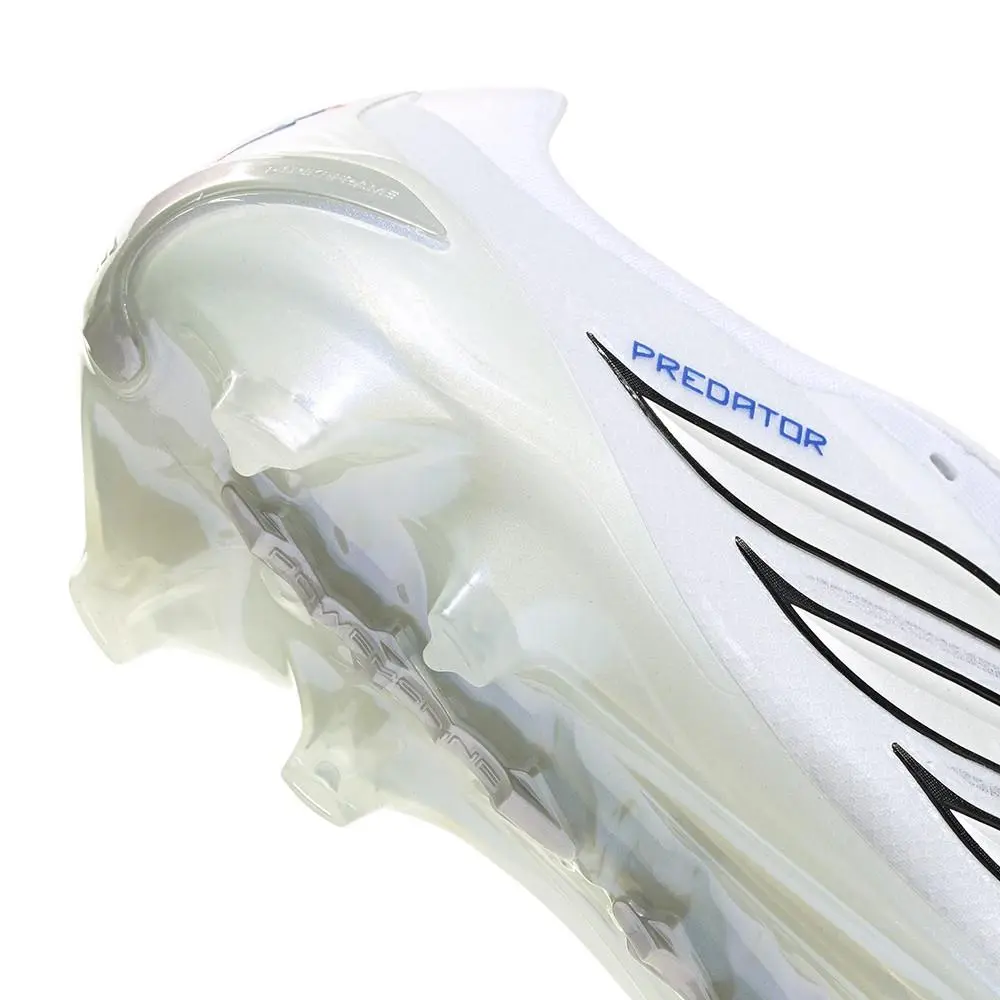 Adidas shoes - adidas Predator Pro FoldOver Tongue Firm Ground Soccer Cleats - JR3322 - Blue, Silver, White 12