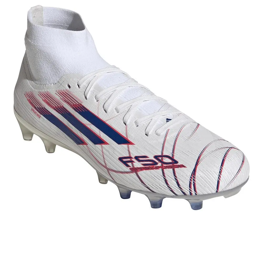 Adidas shoes - adidas F50 Sparkfusion Pro Mid Cut FirmArtificial Ground Soccer C - KJ1436 - White 0
