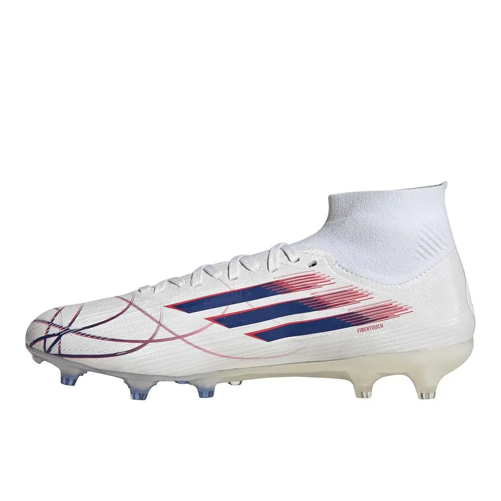 Adidas shoes - adidas F50 Sparkfusion Pro Mid Cut FirmArtificial Ground Soccer C - KJ1436 - White 9