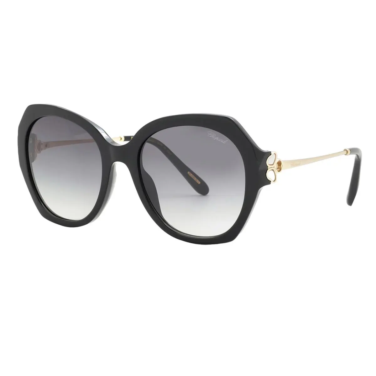 Chopard Women`s 54 mm Shiny Black Sunglasses SCH354V 54 0700