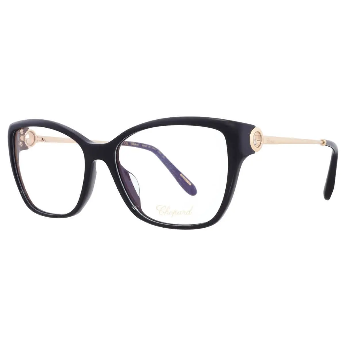 Chopard Demo Butterfly Ladies Eyeglasses VCH322S 0700 55 VCH322S 0700 55