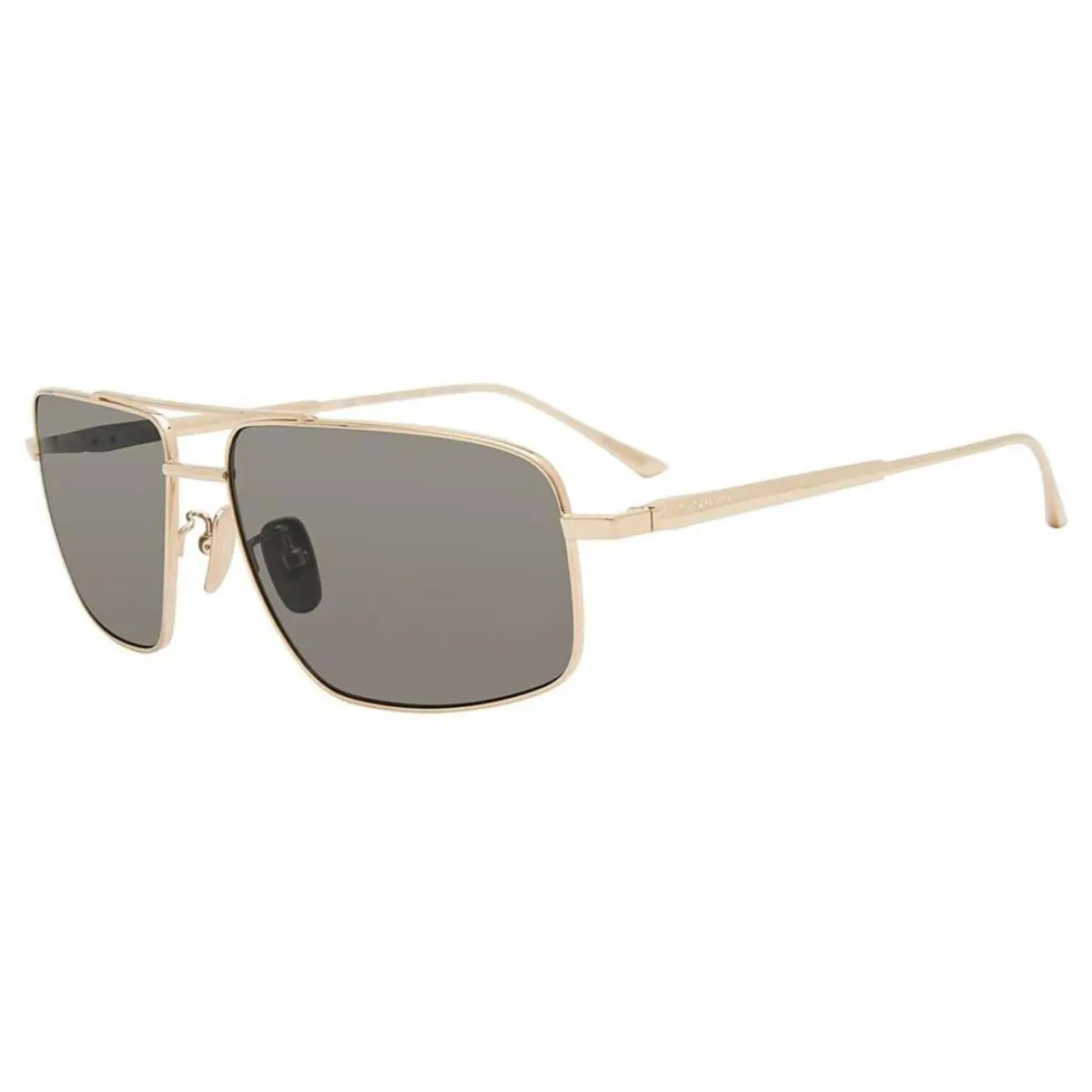 Chopard Sunglasses SCHF21M 300P 60 Gold Metal Frame Polarized Gray Lens