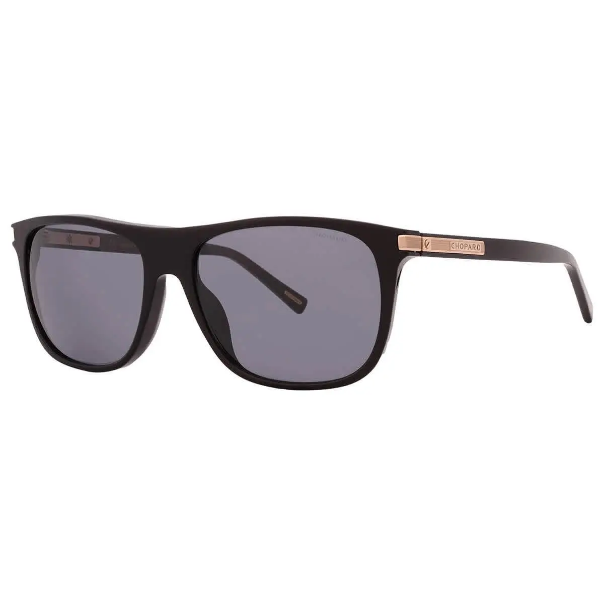 Chopard Grey Square Men`s Sunglasses SCH294 0700 57 SCH294 0700 57