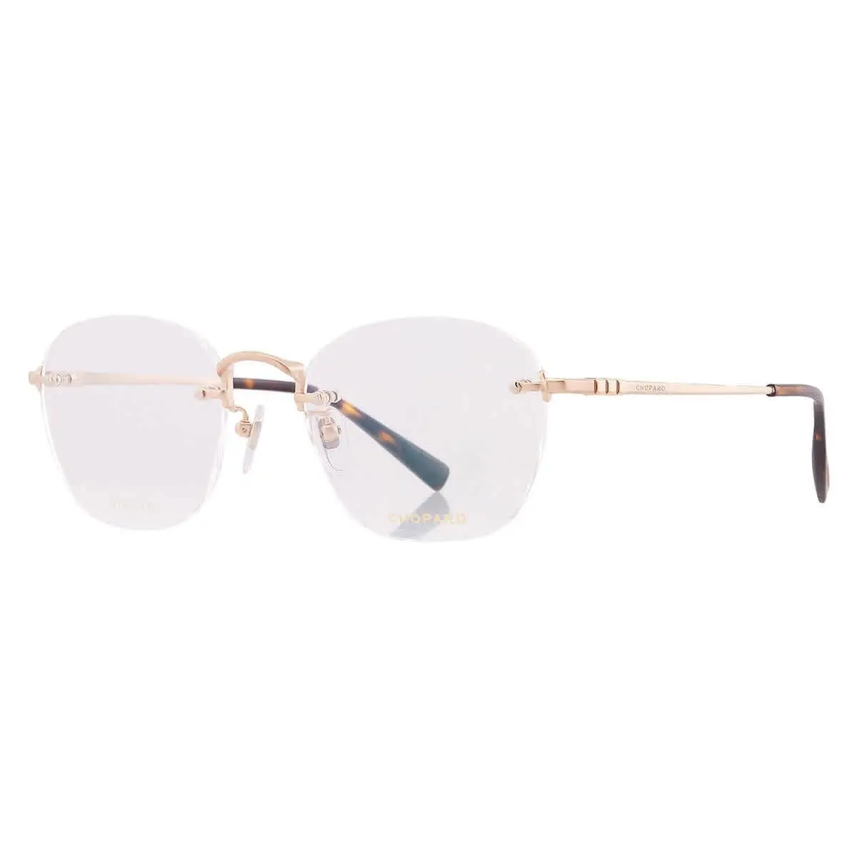 Demo Oval Titanium Men`s Eyeglasses VCHG70J 0S91 54 VCHG70J 0S91 54 by Chopard
