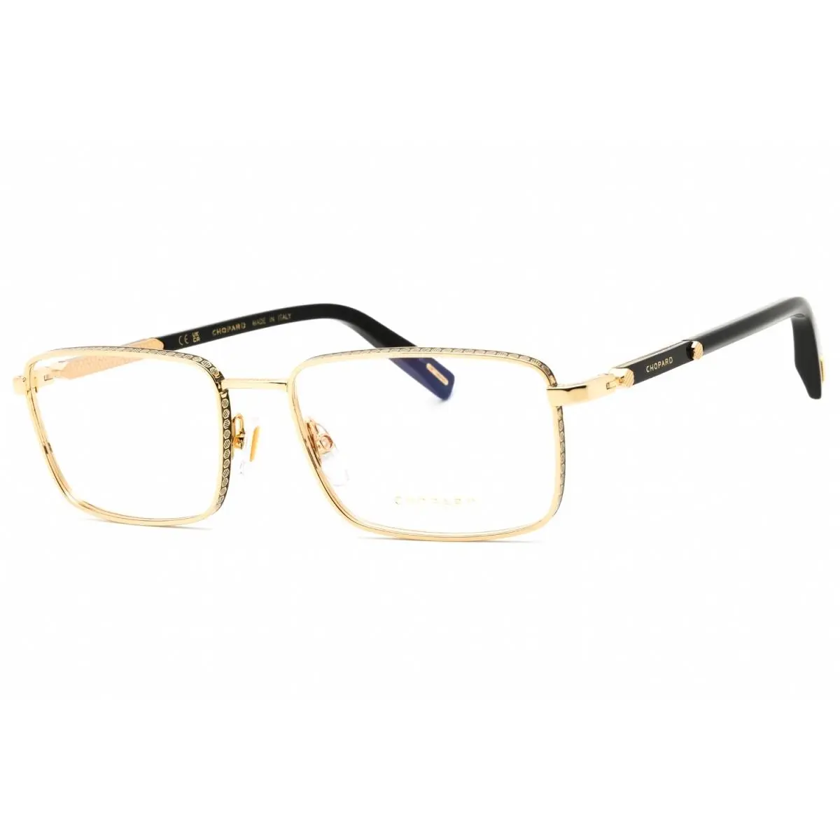 Chopard VCHL48-SA1-58 Eyeglasses Frame Size 58 mm 18mm 145mm Black Men 19060555