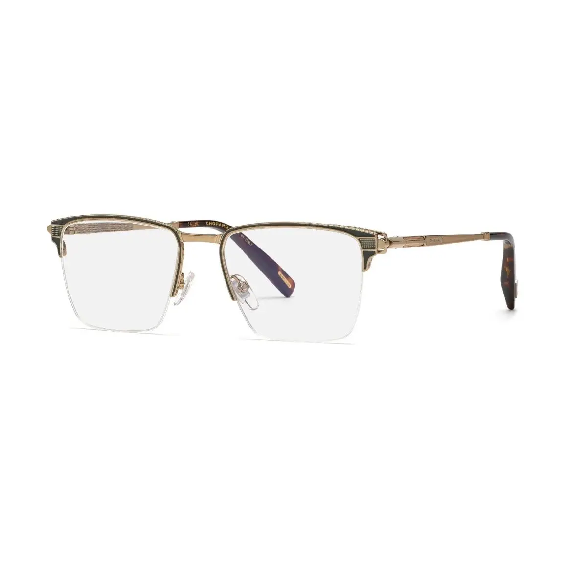 Chopard VCHL20 02A8 Oro Grigio C/parti Colorate 54/19/145 Men`s Eyewear Frame