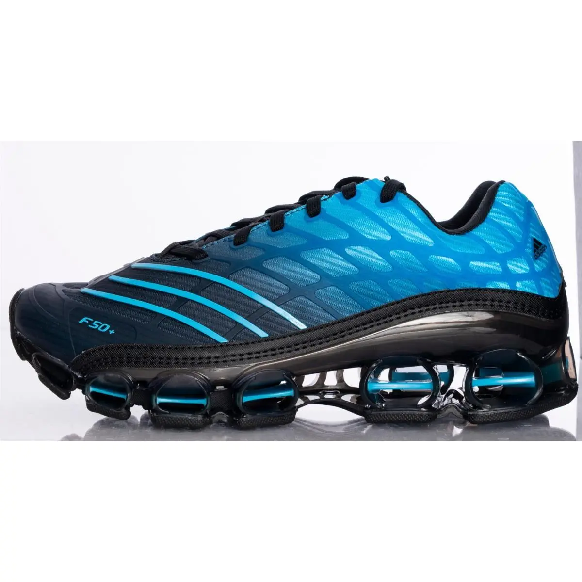 Adidas Megaride F50 Black Lucid Aqua KJ4419 Men’s 8 Women’s 9