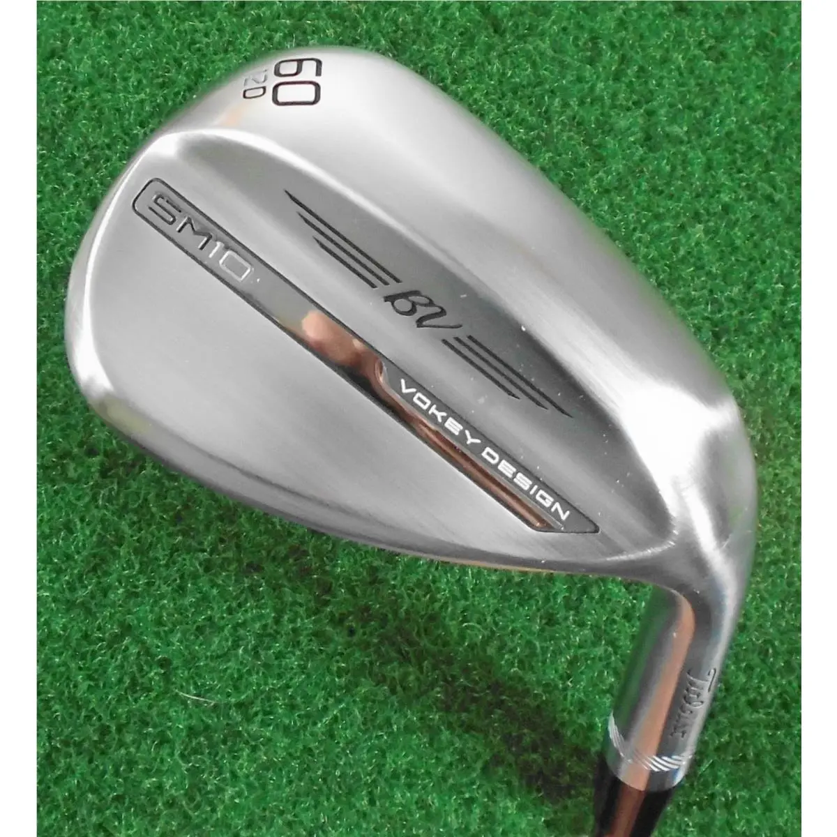Titleist Vokey SM10 Tour Chrome 60.12 D Grind Lob Wedge Stock Steel 35 Standard