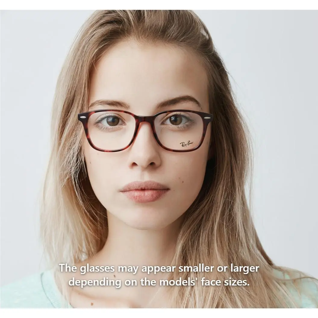 Ray-ban Eyeglasses Red Burgundy Tortoise Panto 55-17-145 7119 5948