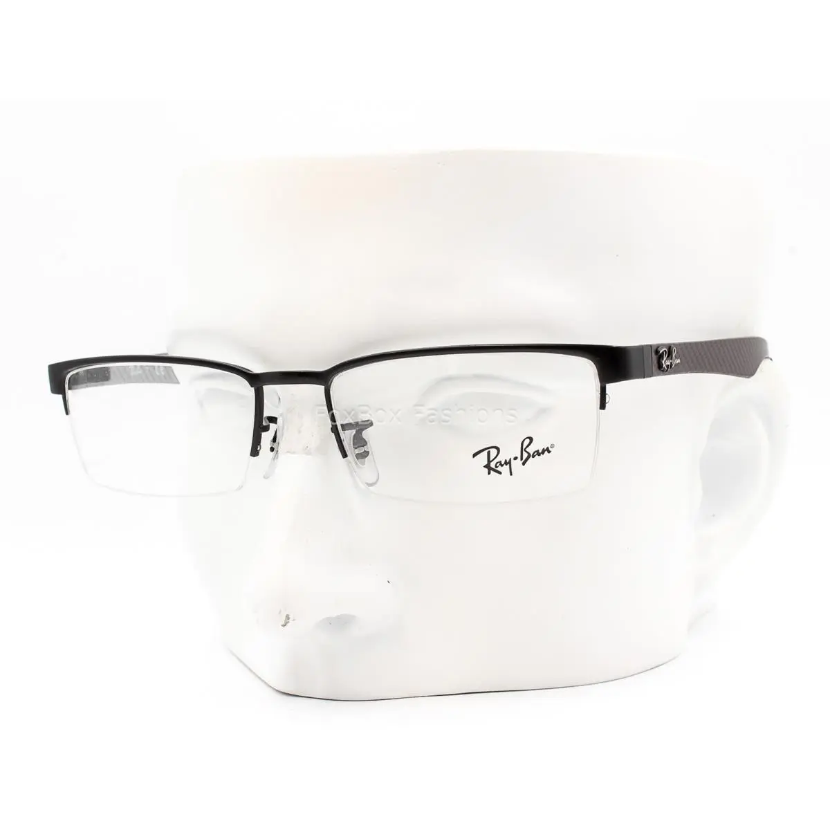 Ray-ban Eyeglasses Glasses RB 8412 2503 Matte Black Carbon Fiber 54mm W/case