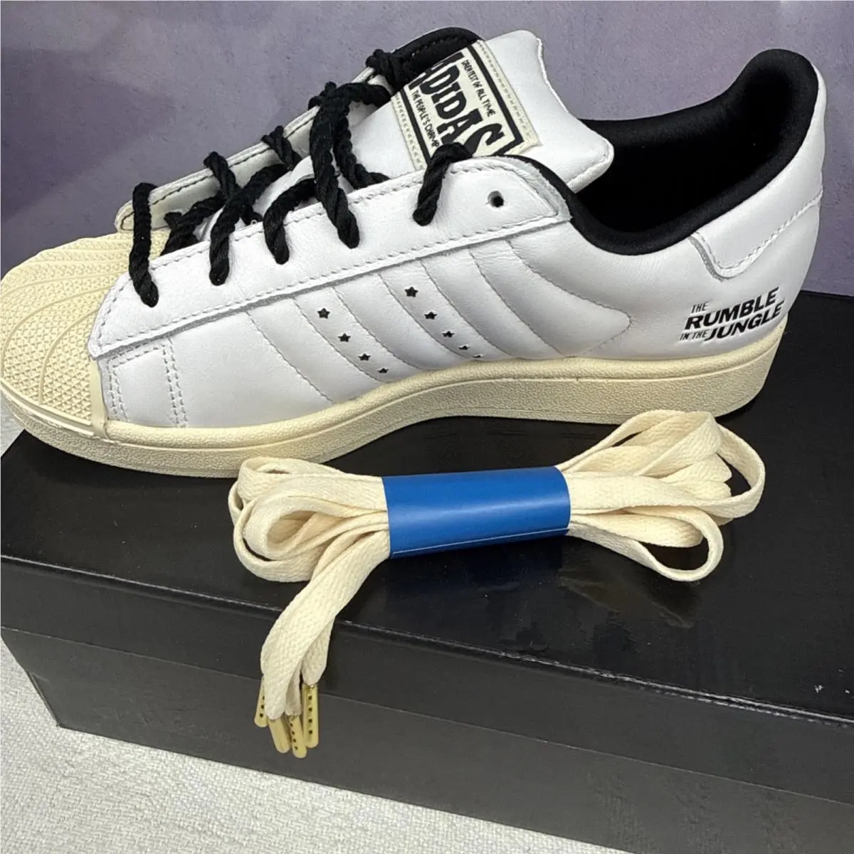 Adidas shoes - adidas Superstar - Superstar - KJ4278 - White, Manufacturer: Cloud White/Core Black (UPC: 0198323673978) 9