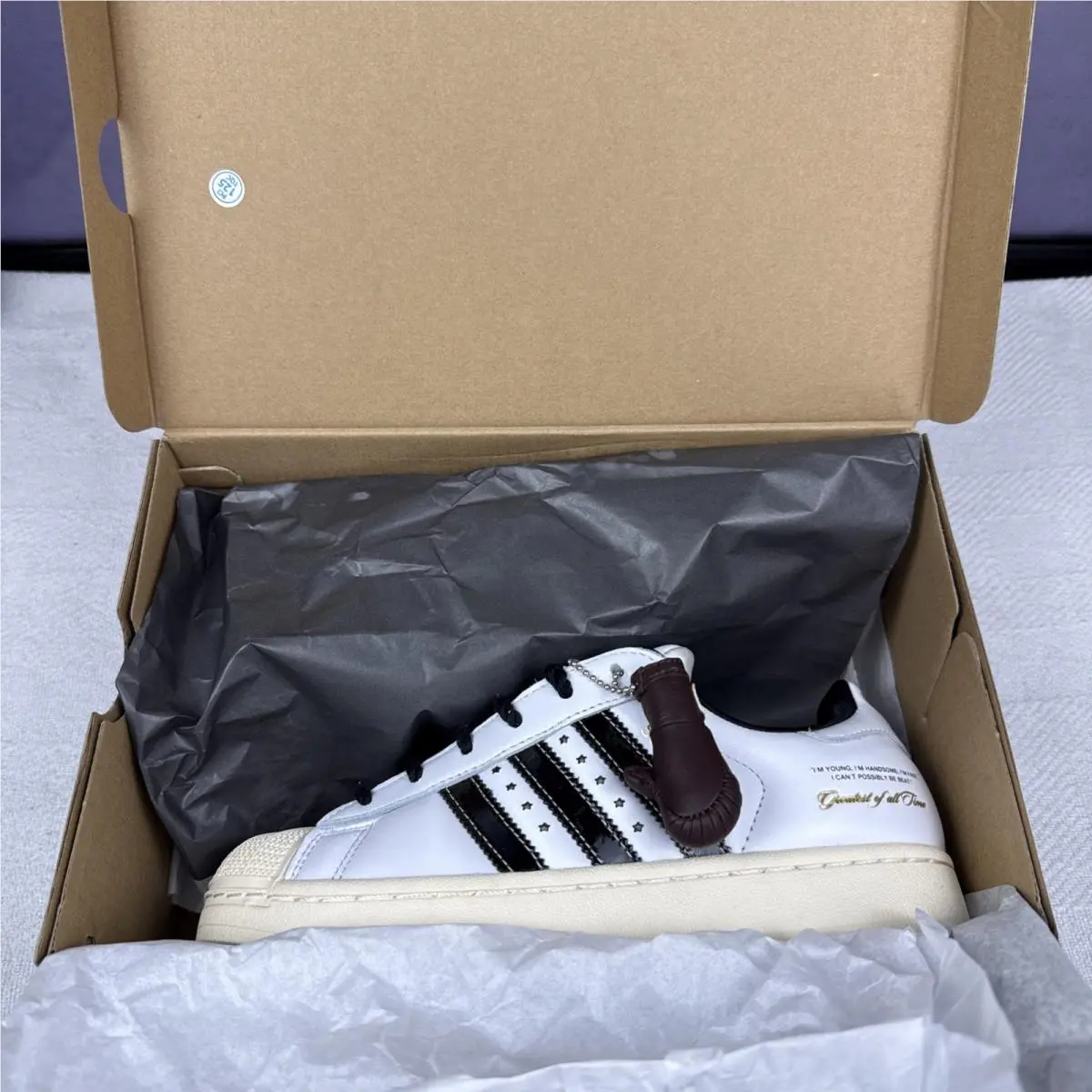 Adidas shoes - adidas Superstar - Superstar - KJ4278 - White, Manufacturer: Cloud White/Core Black (UPC: 0198323673978) 10