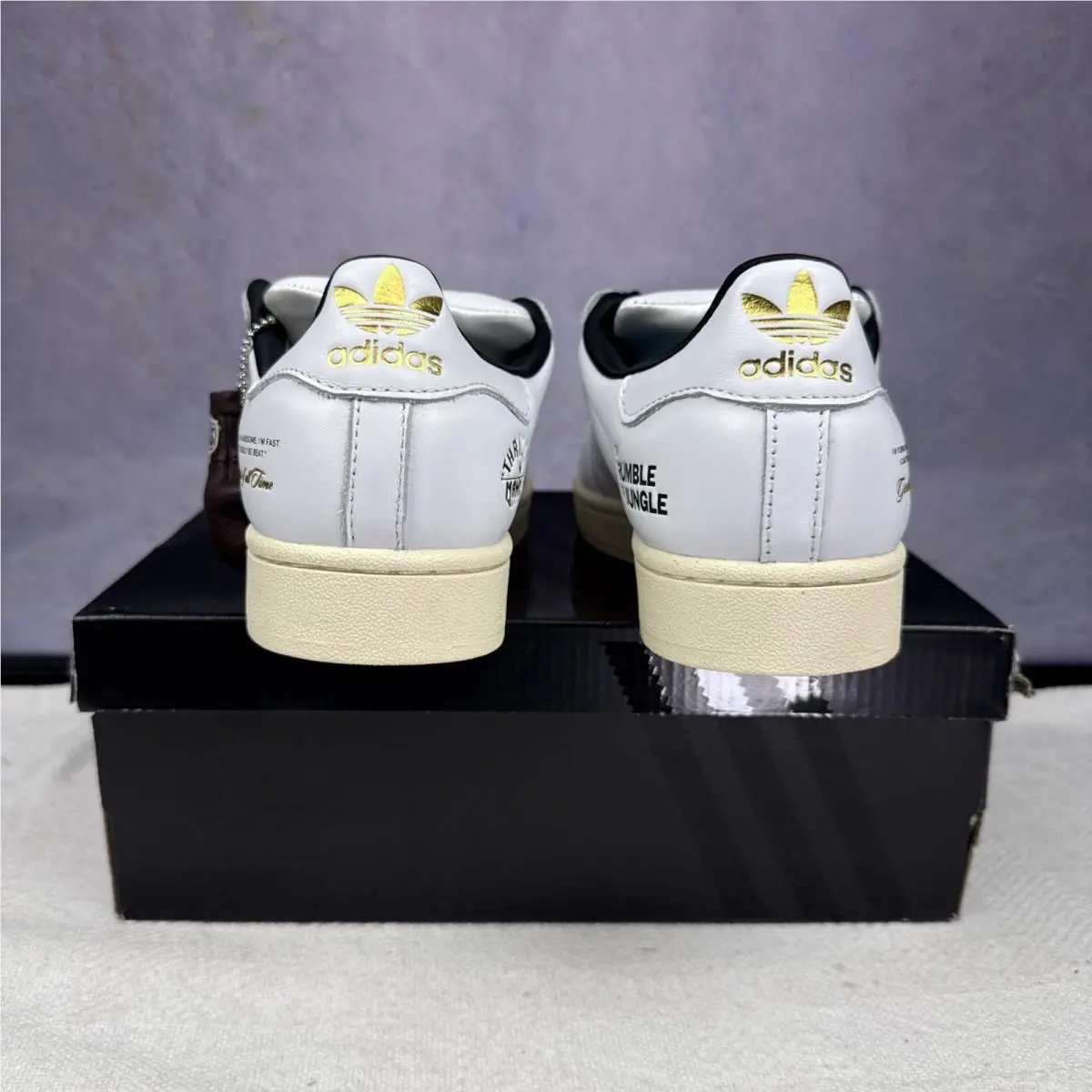 Adidas shoes - adidas Superstar - Superstar - KJ4278 - White, Manufacturer: Cloud White/Core Black (UPC: 0198323673978) 3