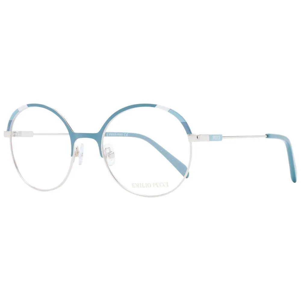 Emilio Pucci Turquoise Metal Glasses Frames - PU-1053554