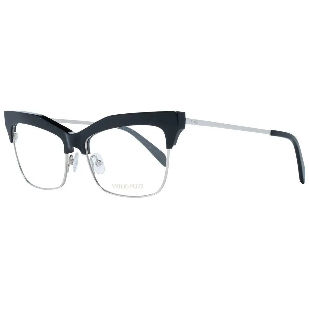 Emilio Pucci Black Metal Plastic Glasses Frames - PU-1019343