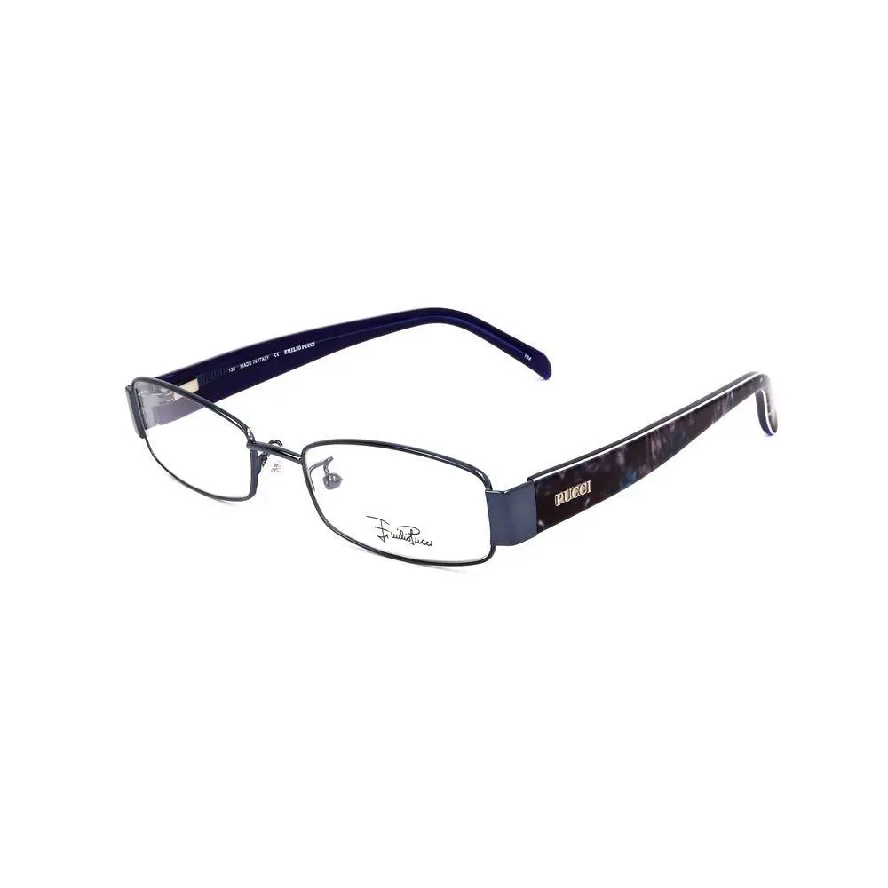 Emilio Pucci Blue Metal Glasses Frames - EPEP213646250AC