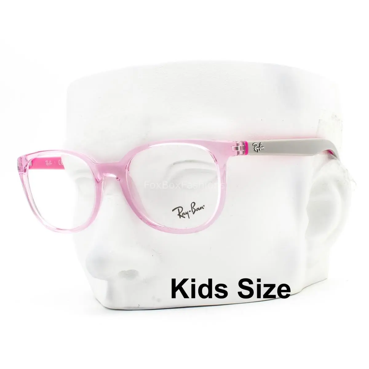 Ray-ban Kids Eyeglasses RB 1631 3976 Crystal Pink 45mm Kid Size W/case