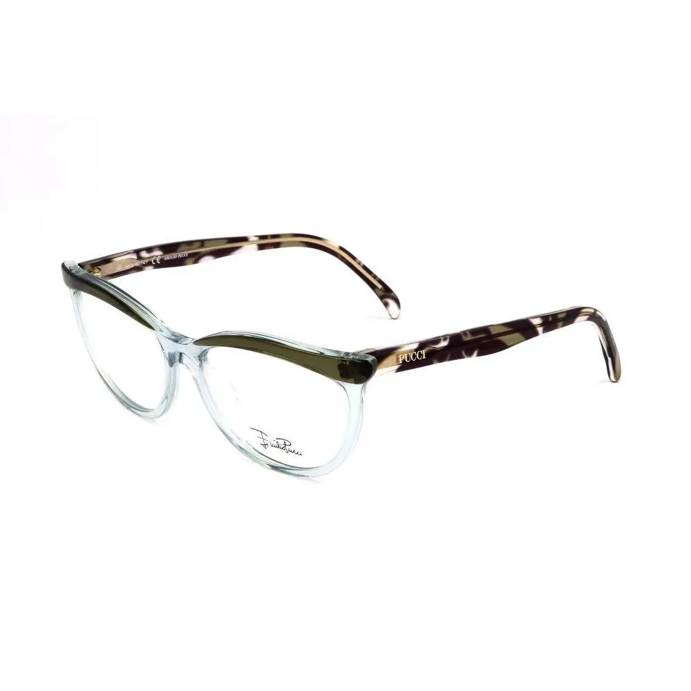 Emilio Pucci Green Plastic Glasses Frames - EPEP2681340AC