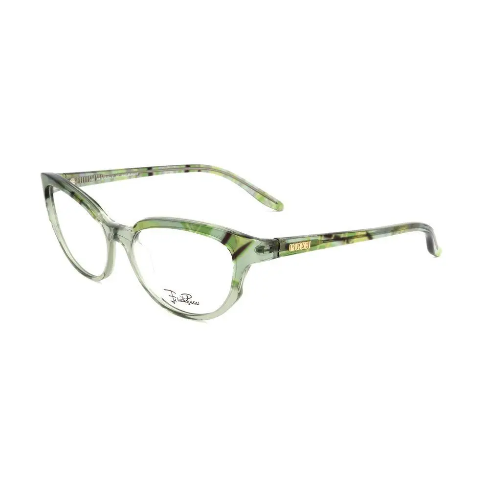 Emilio Pucci Green Plastic Glasses Frames - EPEP2657905AC
