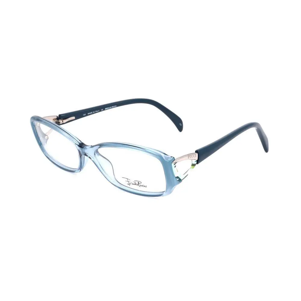 Emilio Pucci Blue Plastic Glasses Frames - EPEP2675462AC