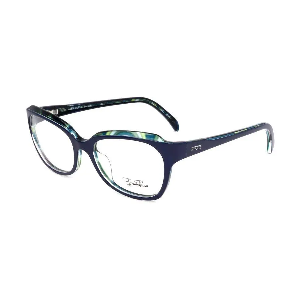 Emilio Pucci Blue Plastic Glasses Frames - EPEP2668400AC
