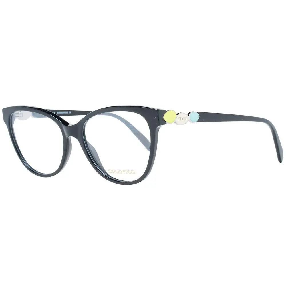 Emilio Pucci Black Acetate Glasses Frames - PUEP515154001AC