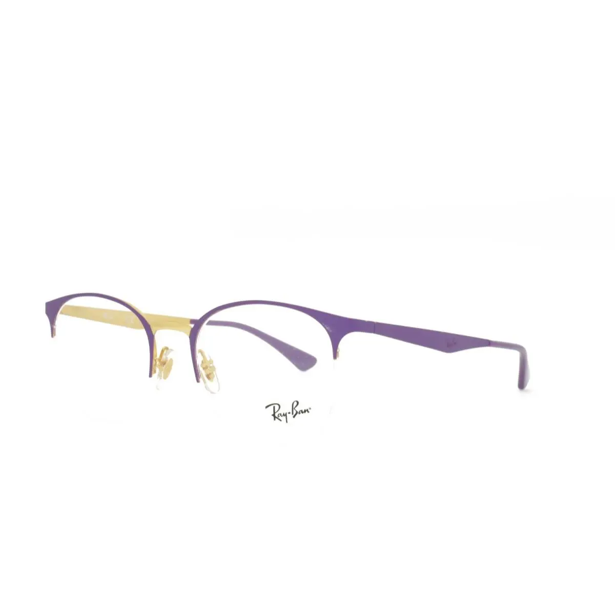 Ray-ban 6422 3045 Eyeglasses 49-19-140 Purple Gold