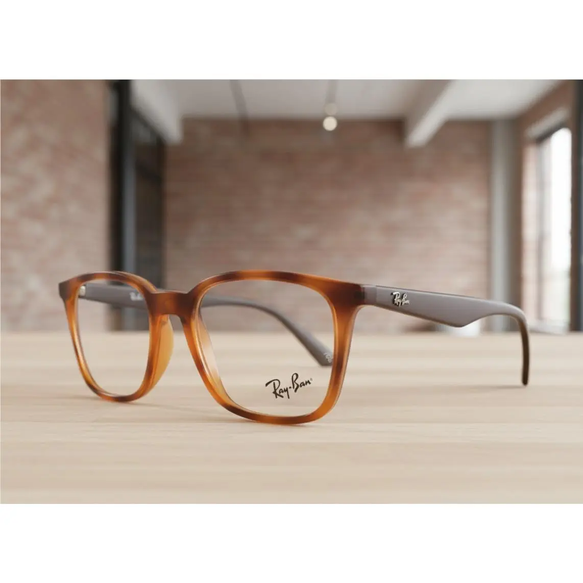 Ray-ban 7177 5992 Eyeglasses 49-18-140 Tortoise Brown