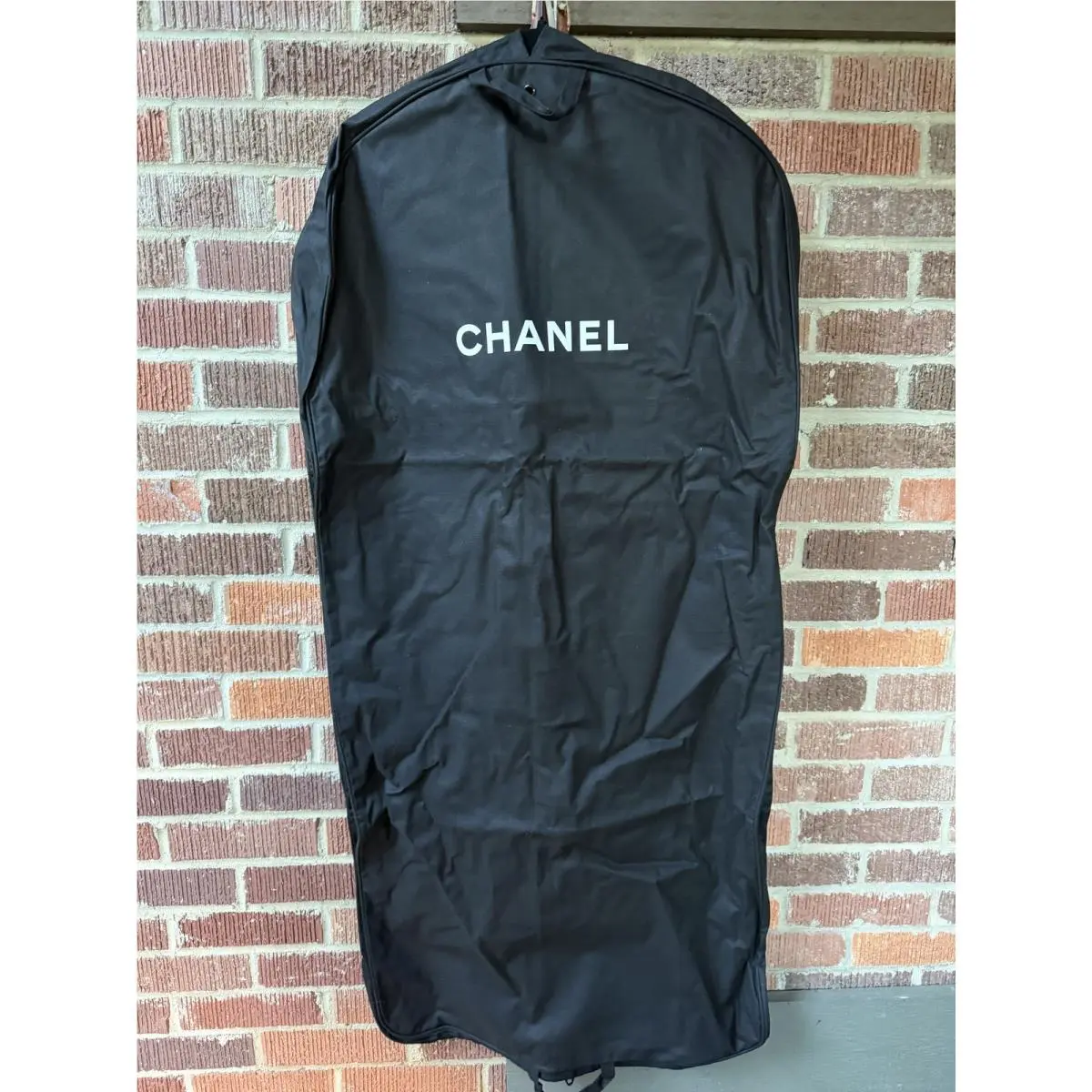 Chanel Expandable Short Garment Bag Black 60x130cm Travel Suit Bag E8803E