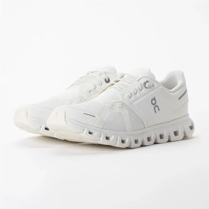 On-Running shoes - On Running Cloud 6 - Cloud - White 1