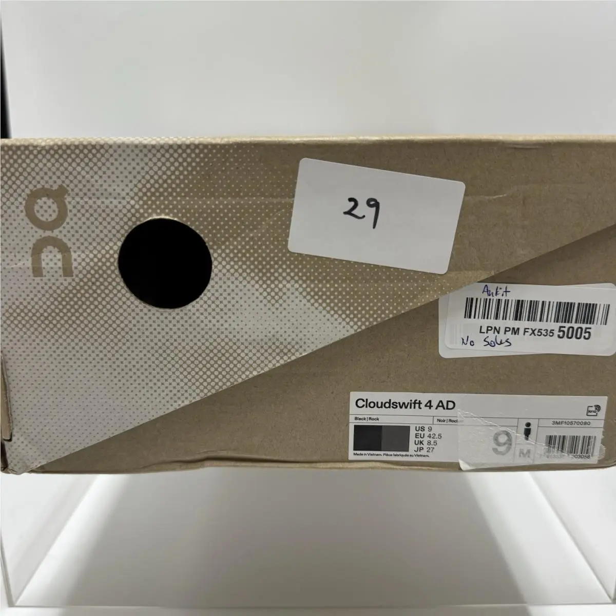 On-Running shoes - On Cloudswift - Cloudswift - 3MF10570080 - Black 7