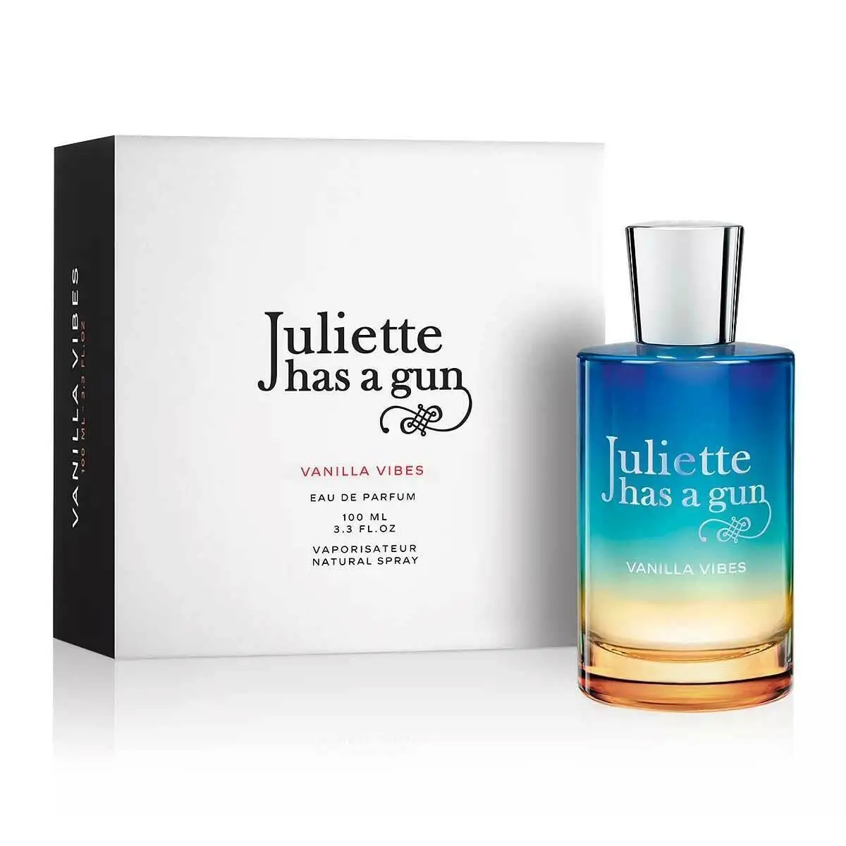 Vanilla Vibes by Juliette Has a Gun Eau De Parfum Spray 3.3 oz For Women