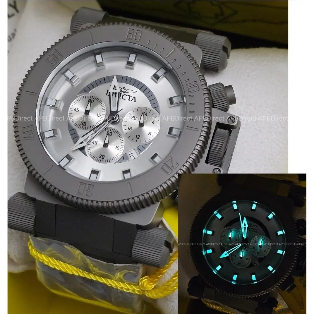 Invicta - Full Titanium - Case Bracelet Coalition Forces Chrono - Mens Watch