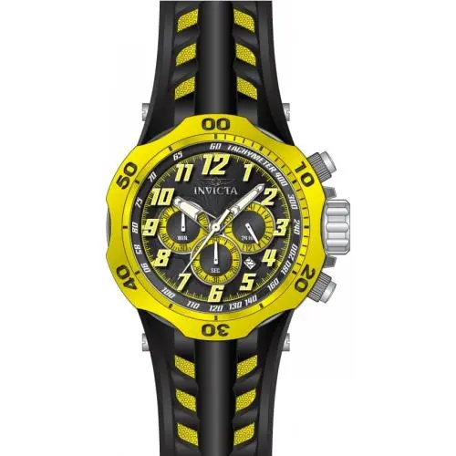 Invicta 48236 Venom Yellow and Black Dial 52.0 mm Men`s Watch