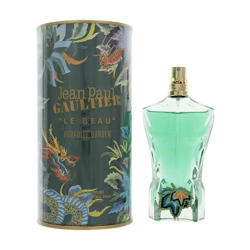 Le Beau Paradise Garden 2.5 Oz Eau De Parfum Spray by Jean Paul Gaultier Box