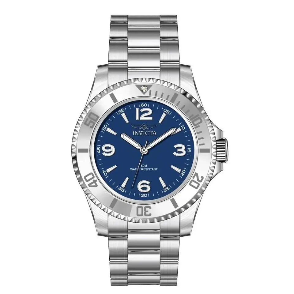 Special Rowan Men’s Watch 69478 – Stylish Bold Timepiece in Deep Blue by Invicta