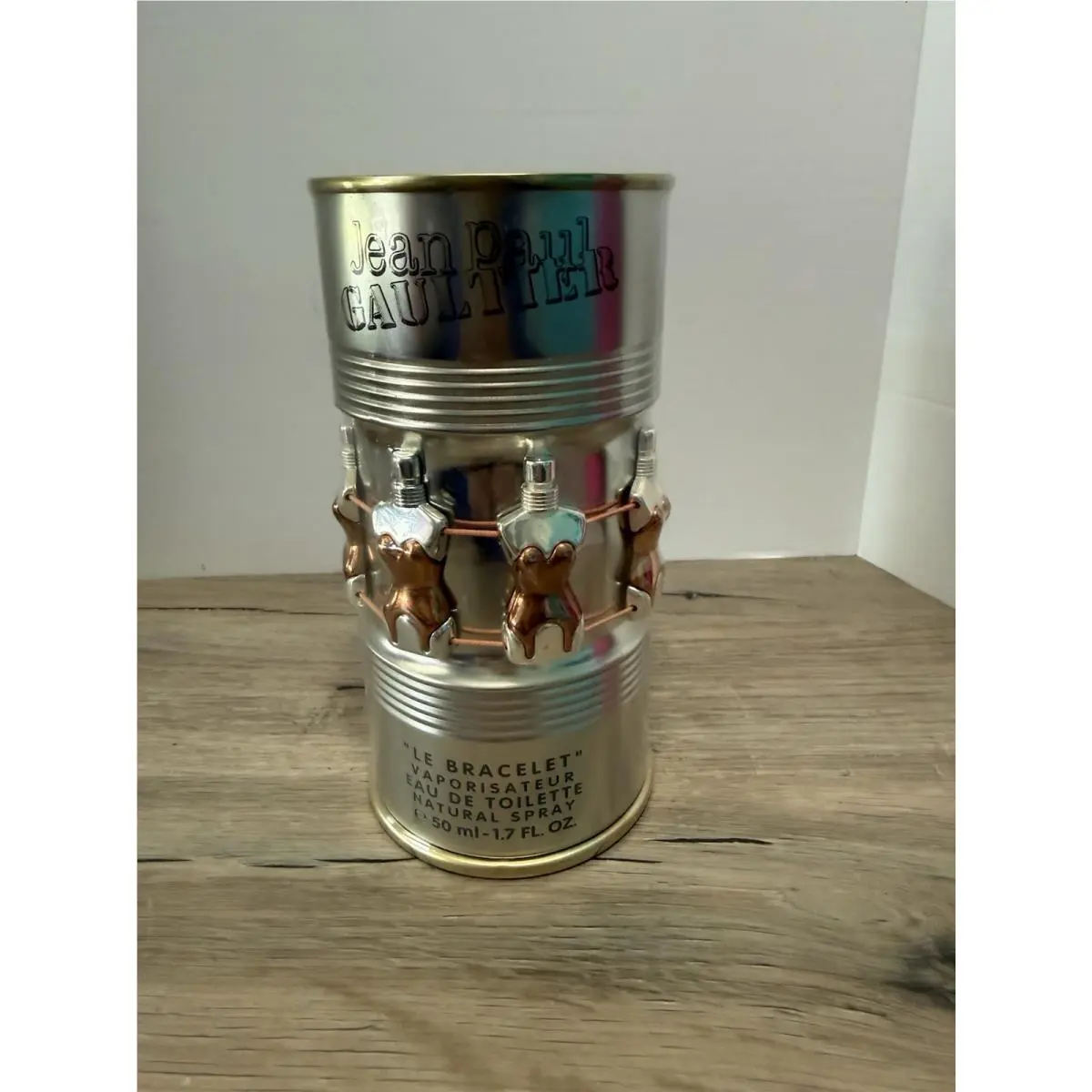 Vintage Rare Jean Paul Gaultier Le Bracelet Eau De Toilette 1.7oz 1993