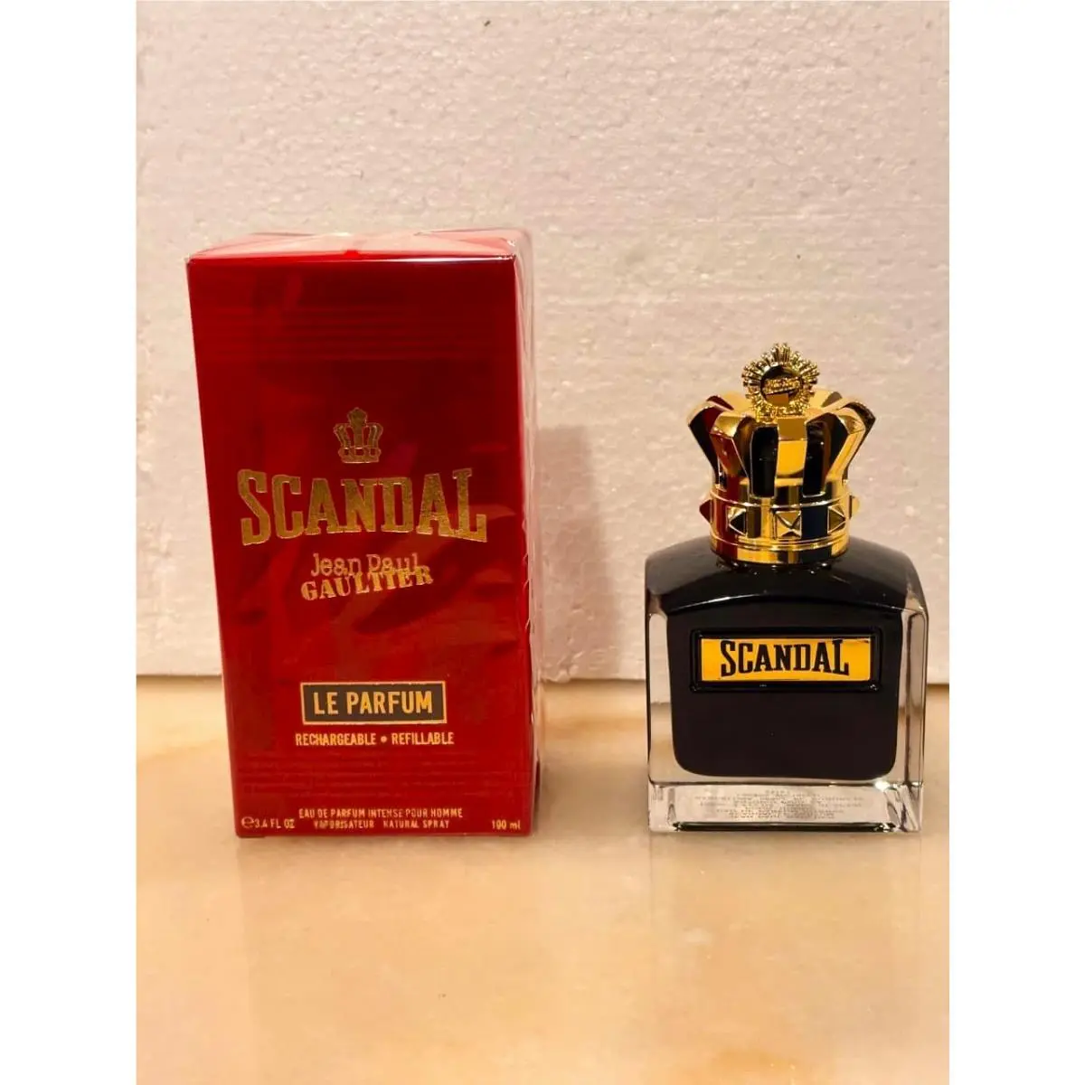 Scandal by Jean Paul Gaultier For Men– 3.4 oz Eau de Parfum Spray New-sealed