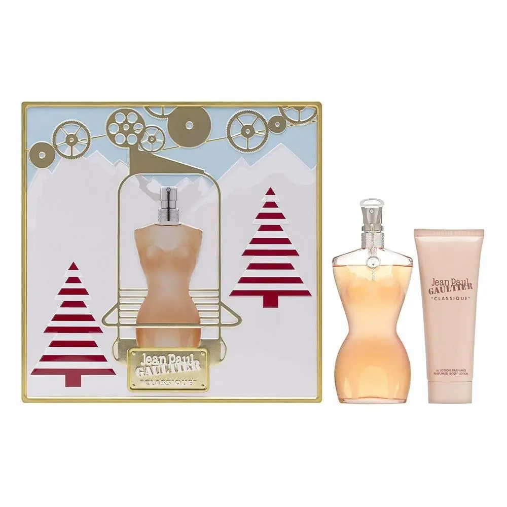 Classique 2 Piece Set 3.4 oz Edt Spray and 2.5 oz B/l-women by Jean Paul Gaultier