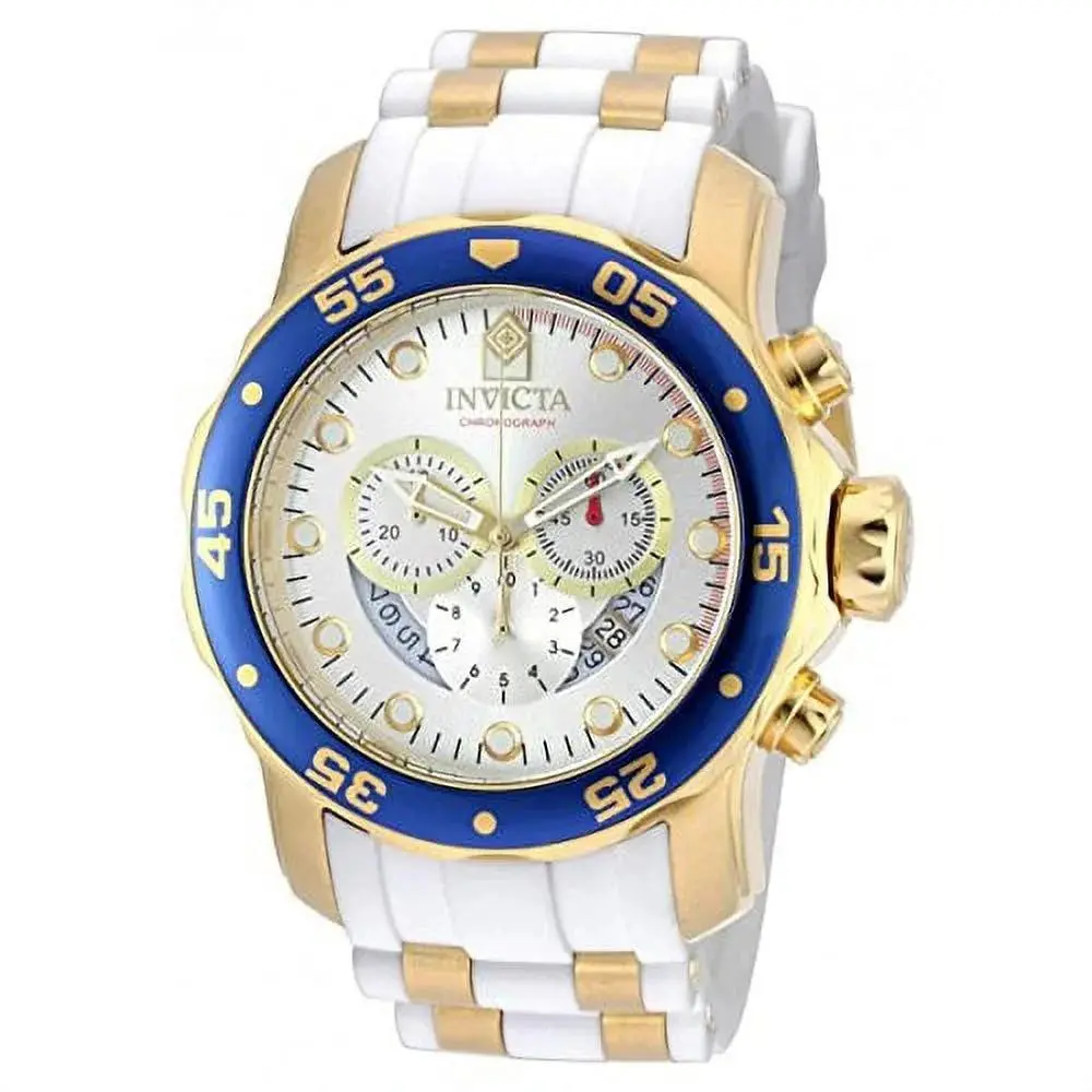 Invicta Pro Diver Quartz Chronograph — 48mm 100m WR Stainless Steel