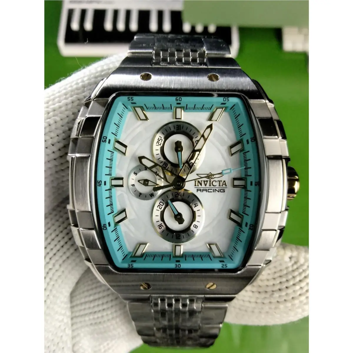 Invicta S1 Rally 50240 Travel Retail Exclusive Mother Of Pearl Dial Men Watch