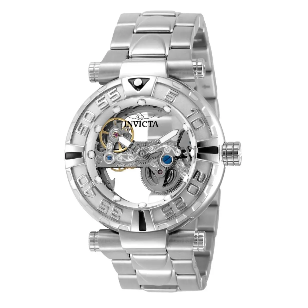 Invicta Subaqua Nebula Automatic Men`s Watch w/ Skeleton Dial