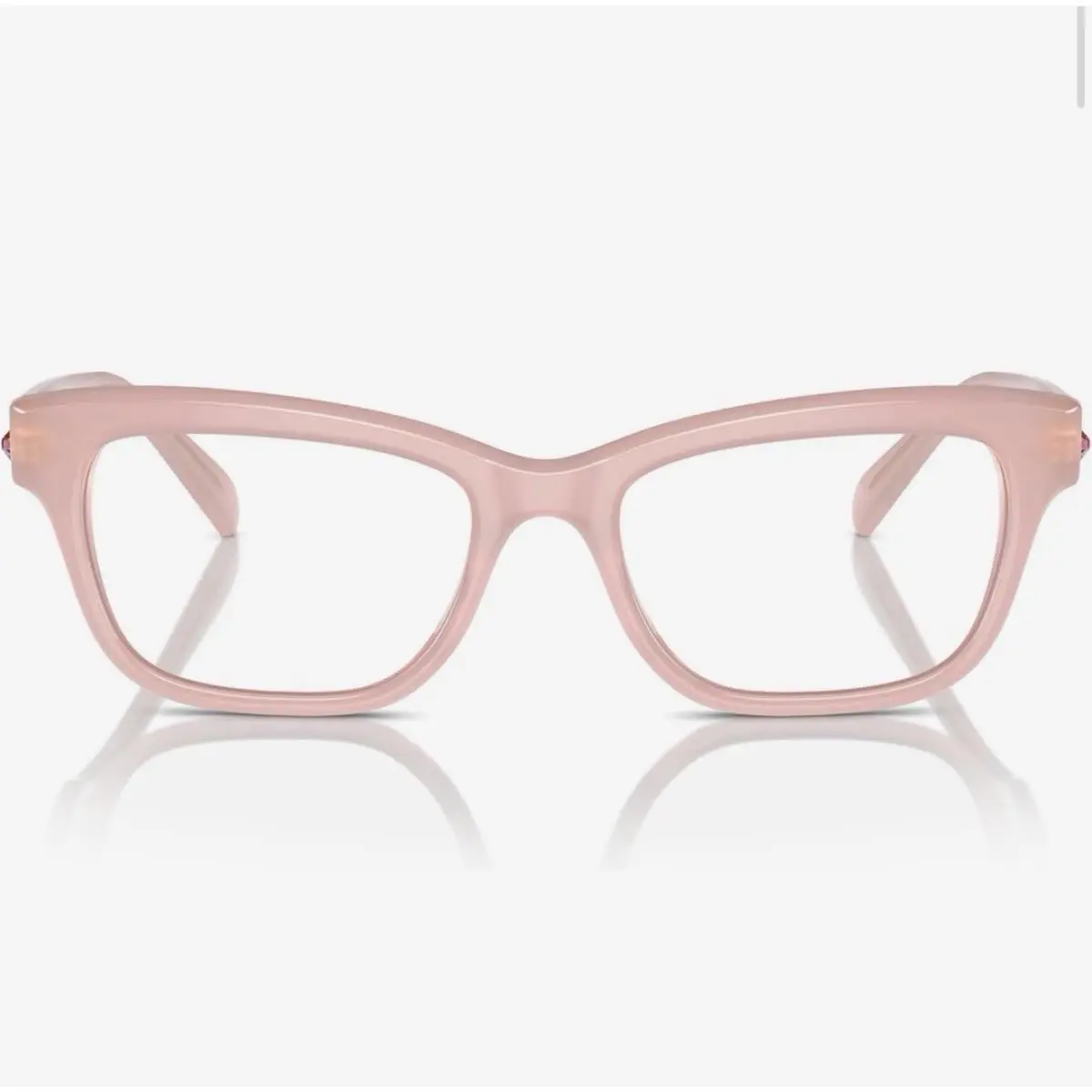 0SK2022 Eyeglasses Women`s Opal Pink Square Shape Full Rim 53mm by Swarovski