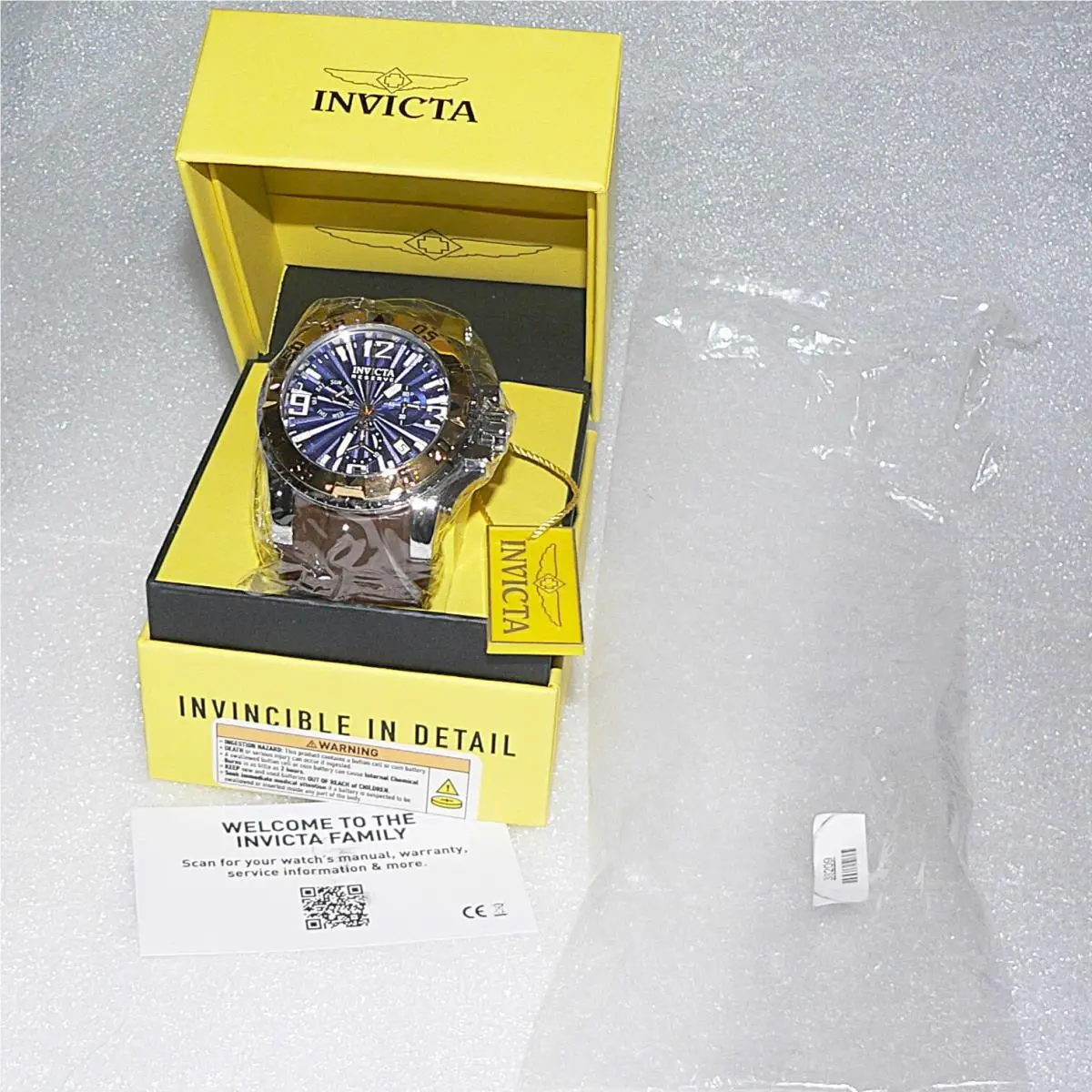 Invicta Reserve 38209 Excursion Watch Swiss Movement Chronograph Boxed