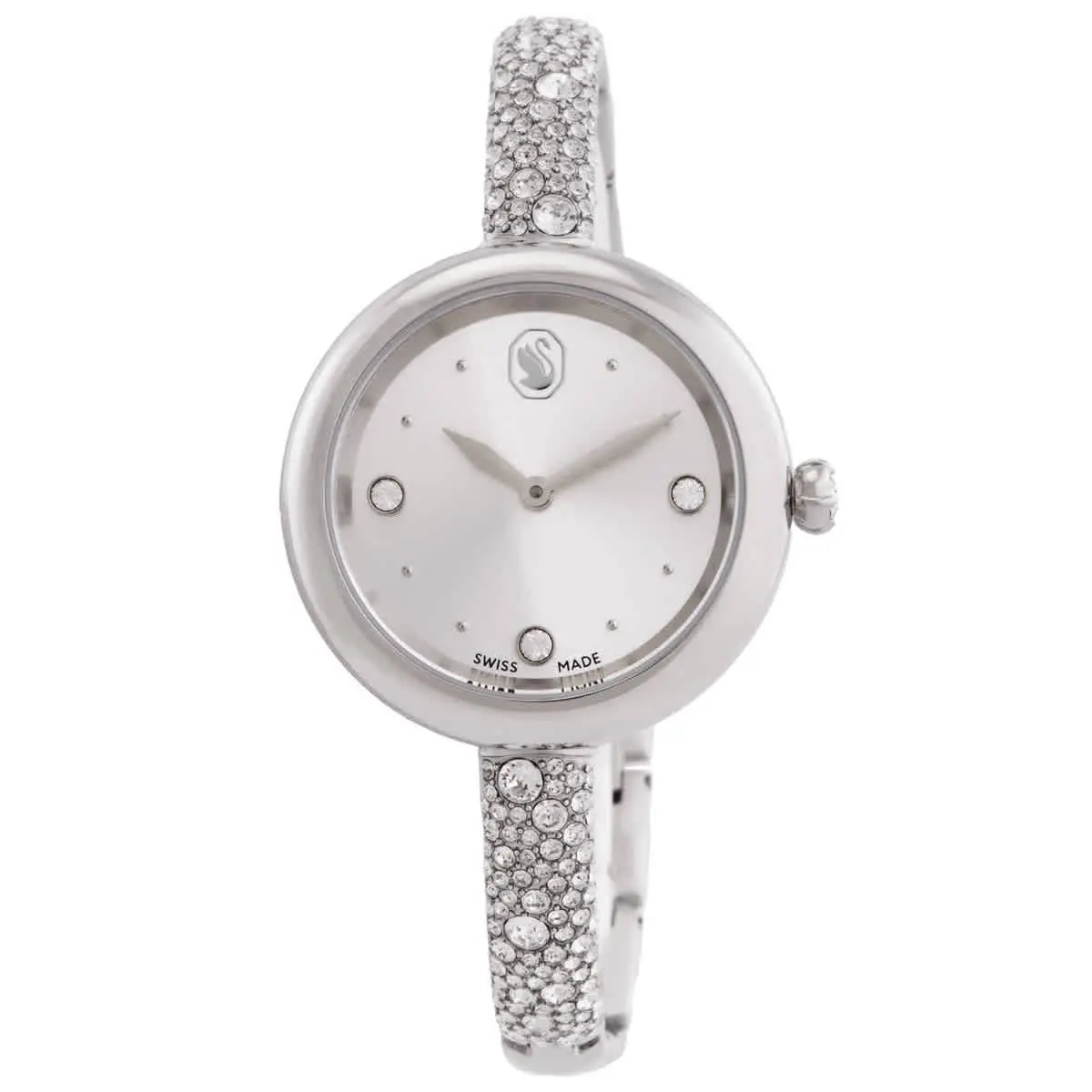 Sublima Quartz Crystal Ladies Bangle Watch 5730369 by Swarovski