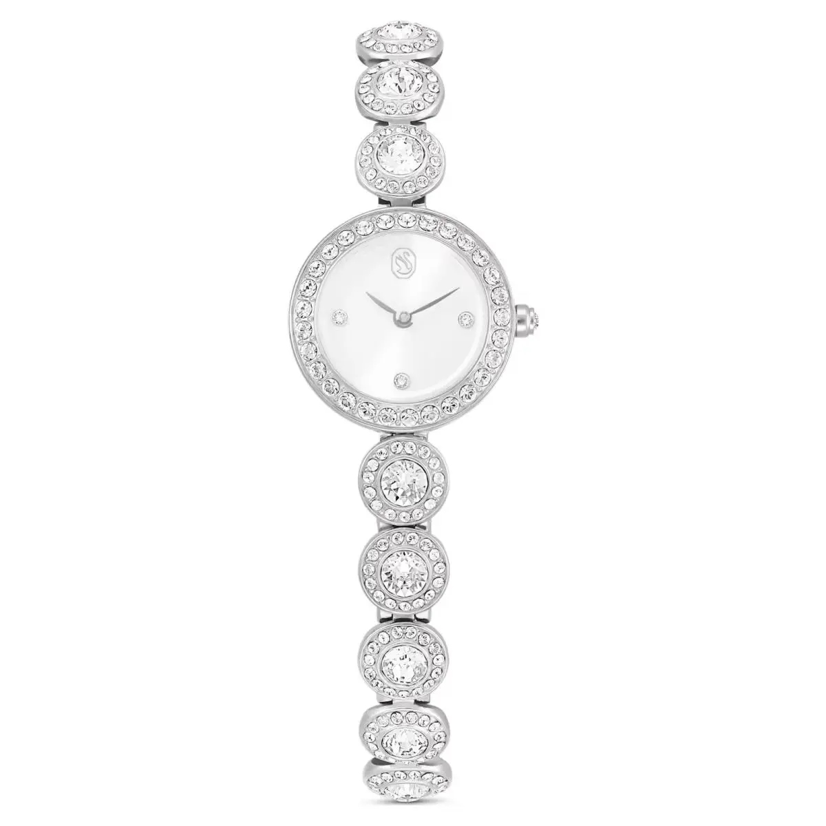Crystal Una Angelic Watch Crystal Bracelet Silver Tone 5737038 by Swarovski
