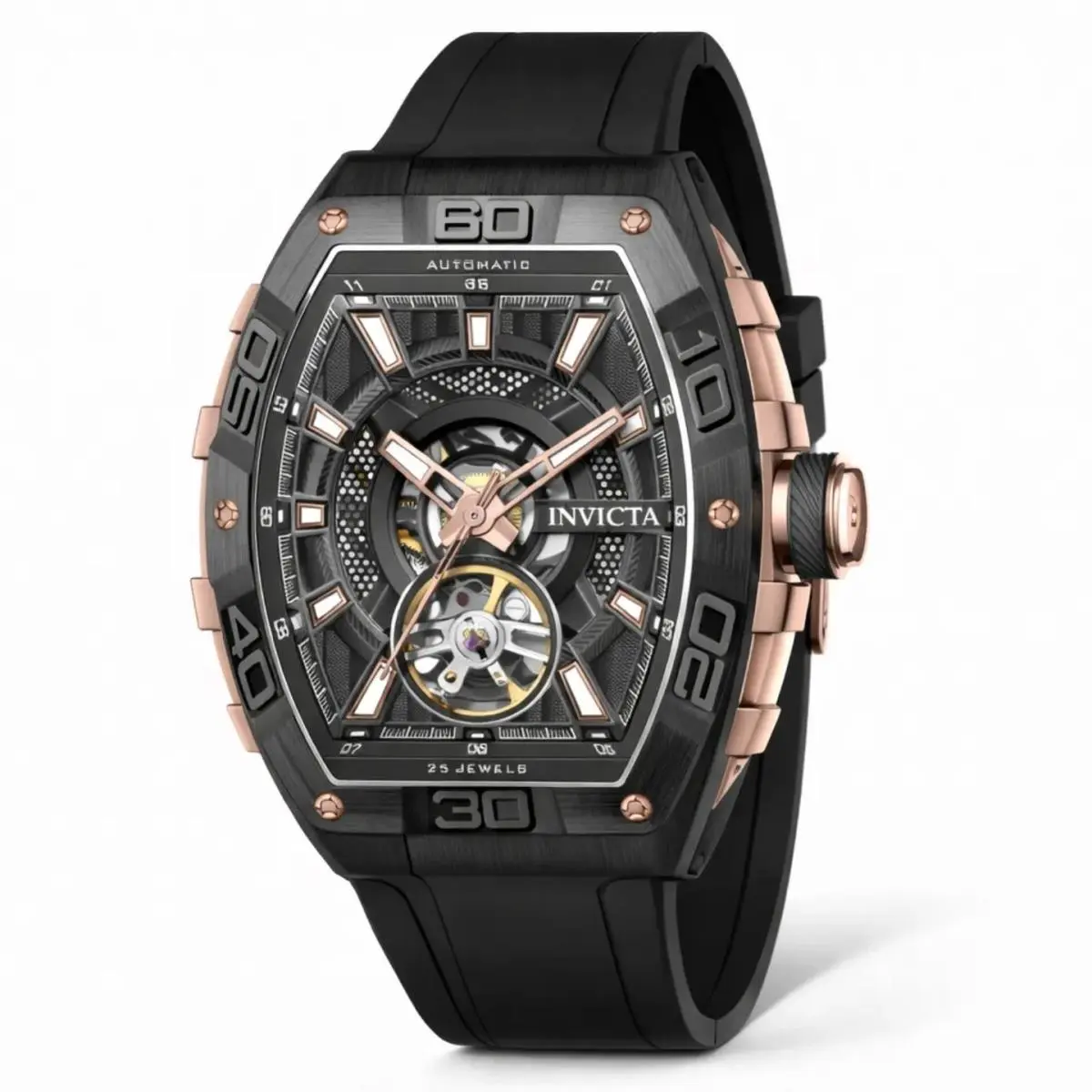 Invicta S1 Rally Oversteer Automatic Men`s Watch - 40mm Black 69517
