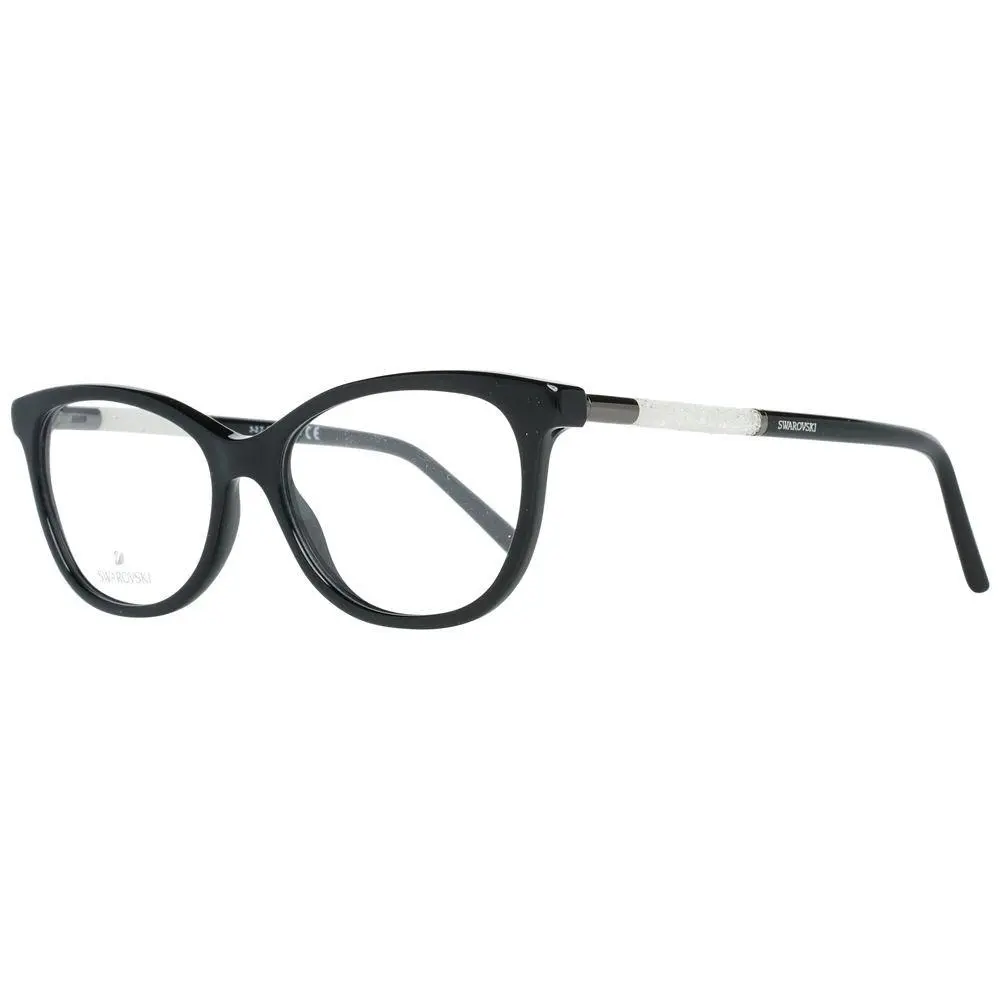 Swarovski Black Metal Plastic Glasses Frames - SW-1027880