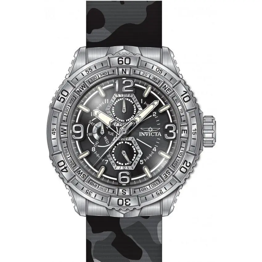Invicta Coalition Forces Quartz Black Dial Men`s Watch 49630