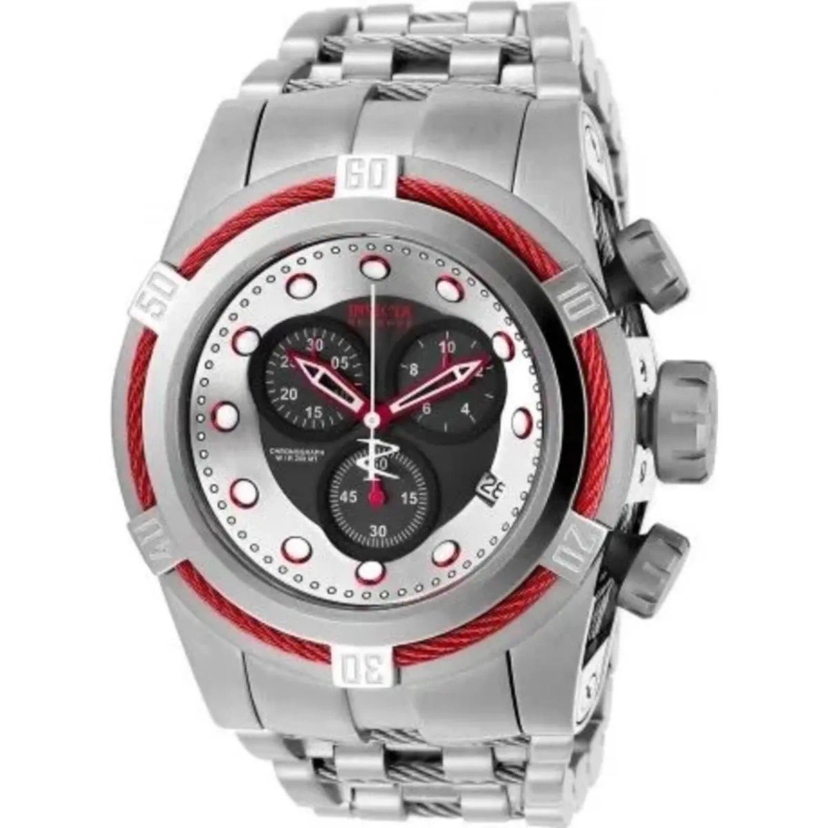 Invicta Bolt Zeus Reserve Red/silver Dial 53mm 22159